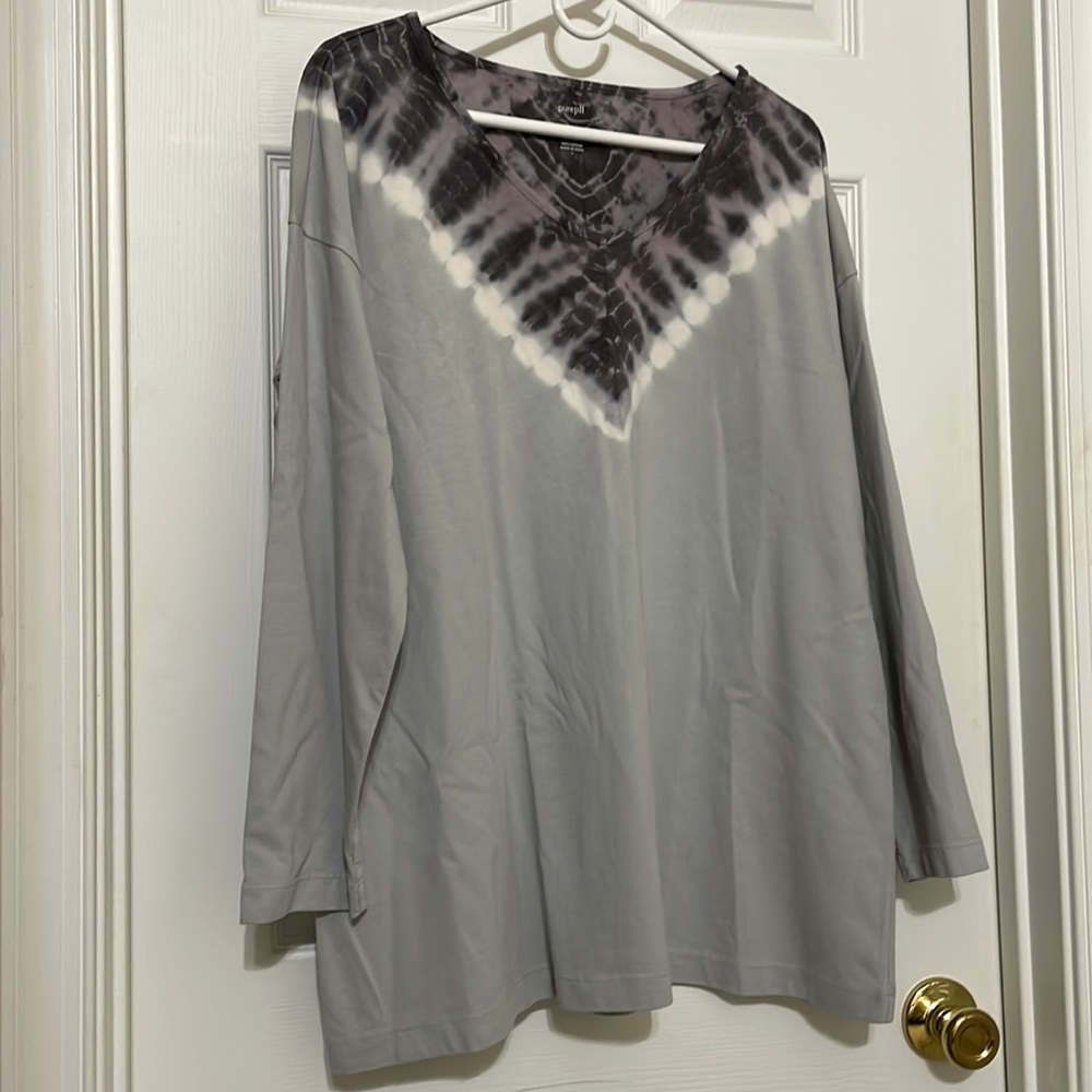 J.Jill tie dye tunic (large)